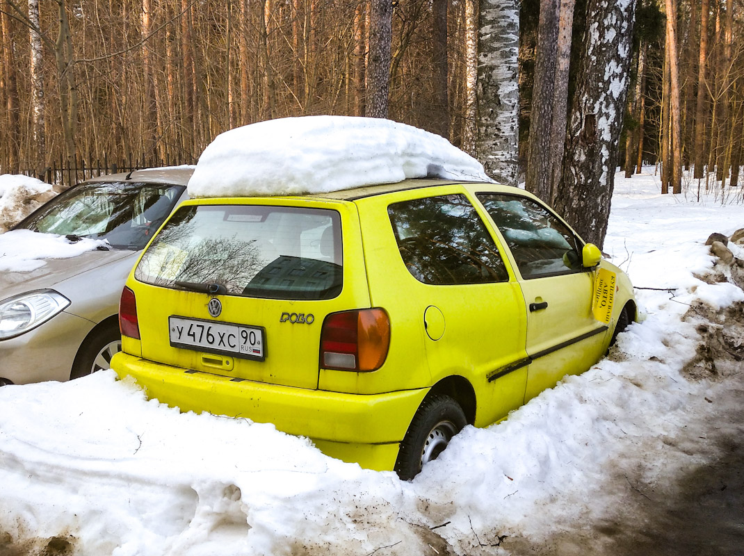 Московская область, № У 476 ХС 90 — Volkswagen Polo 3 (Typ 6N) '94-02