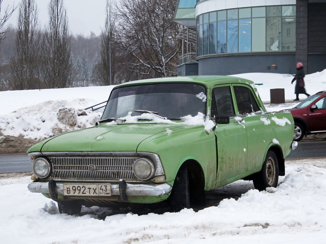 Кировская область, № В 992 ТХ 43 — Москвич-412ИЭ (Иж) '70-82