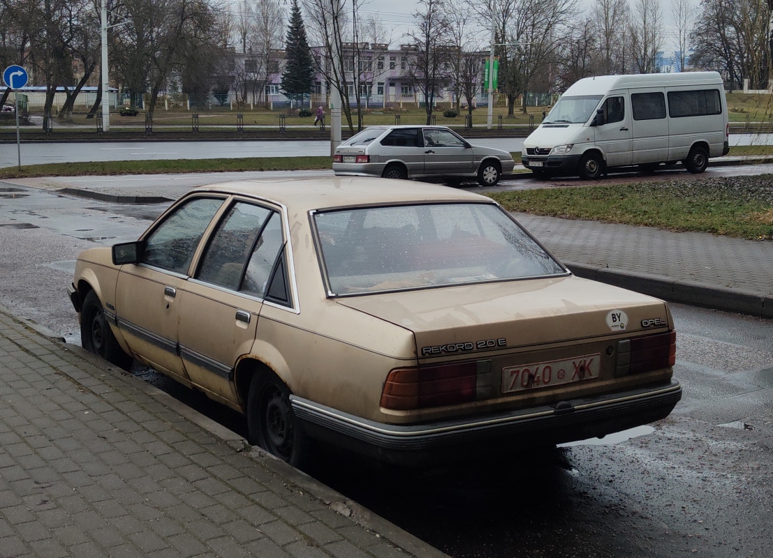 Минск, № 7040 ХК — Opel Rekord (E2) '82-86