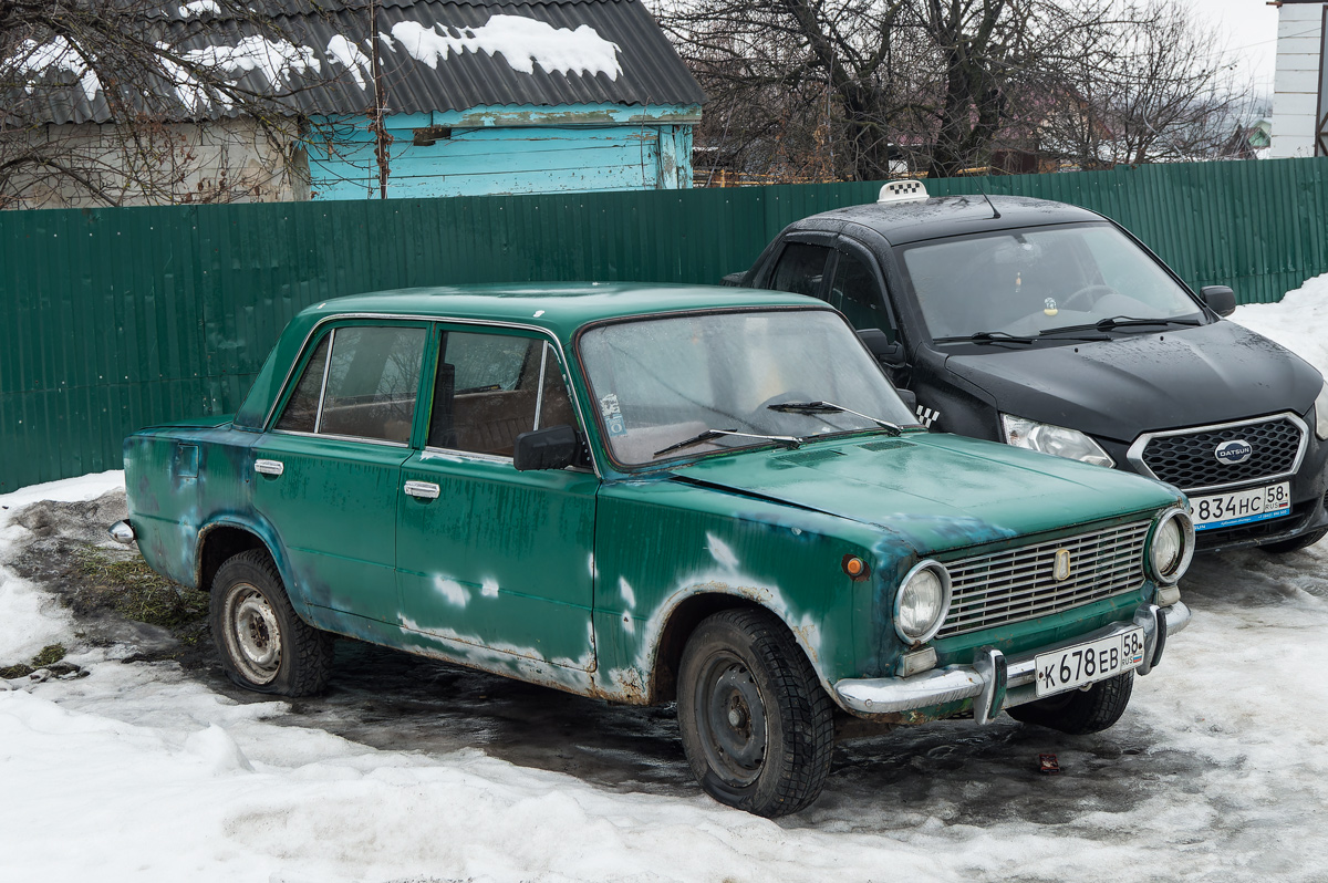 Пензенская область, № К 678 ЕВ 58 — ВАЗ-2101 '70-83