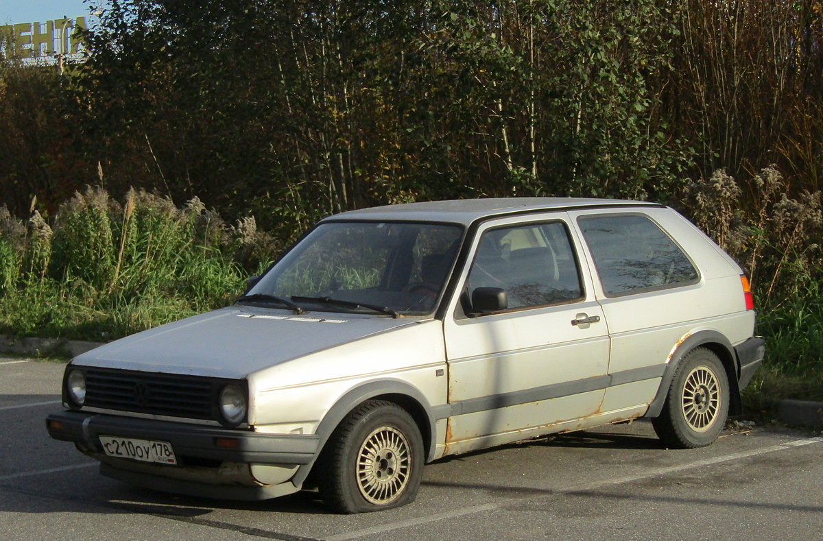 Санкт-Петербург, № С 210 ОУ 178 — Volkswagen Golf (Typ 19) '83-92