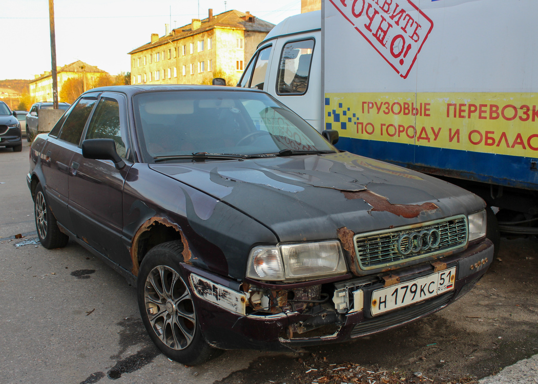 Мурманская область, № Н 179 КС 51 — Audi 80 (B4) '91-96