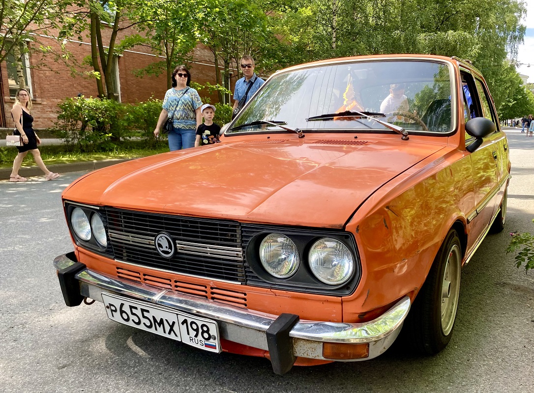 Санкт-Петербург, № Р 655 МХ 198 — Škoda 105/120/125 '76-90