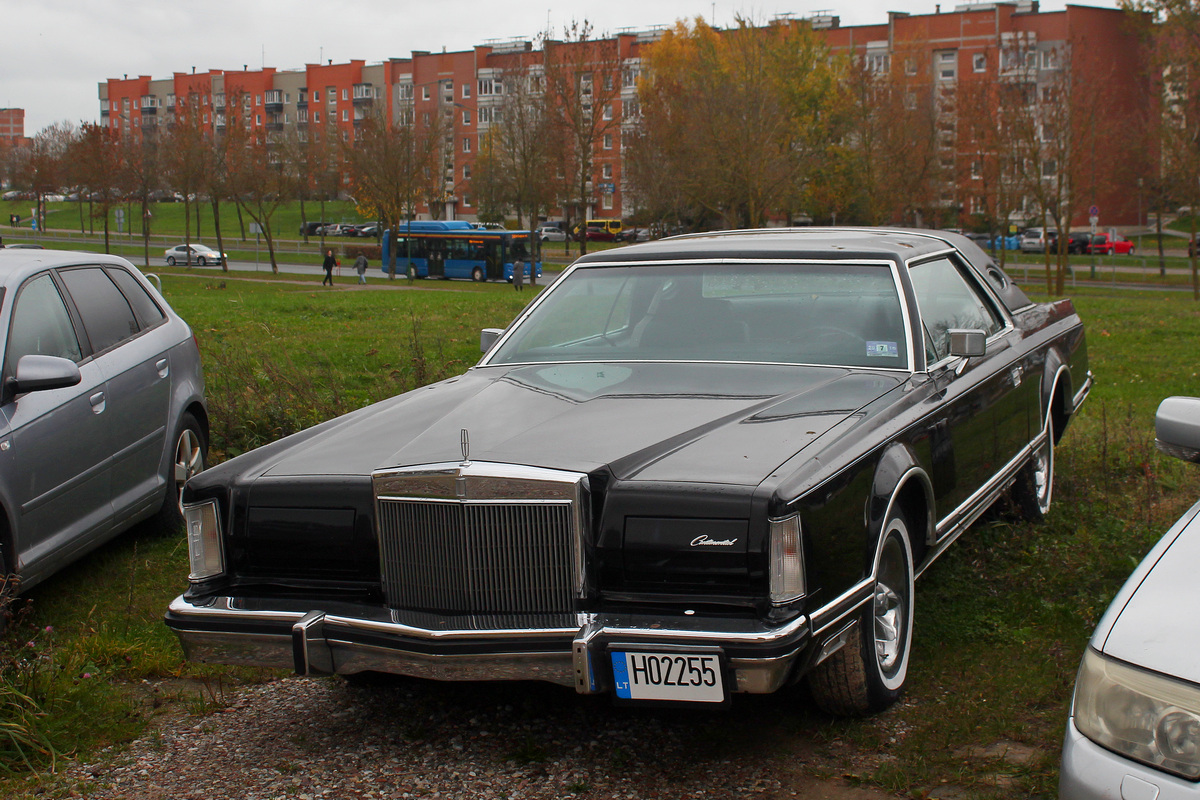 Литва, № H02255 — Lincoln Continental Mark V '77-79