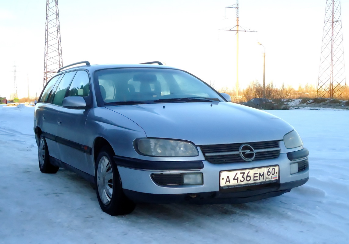 Псковская область, № А 436 ЕМ 60 — Opel Omega (B) '94-99