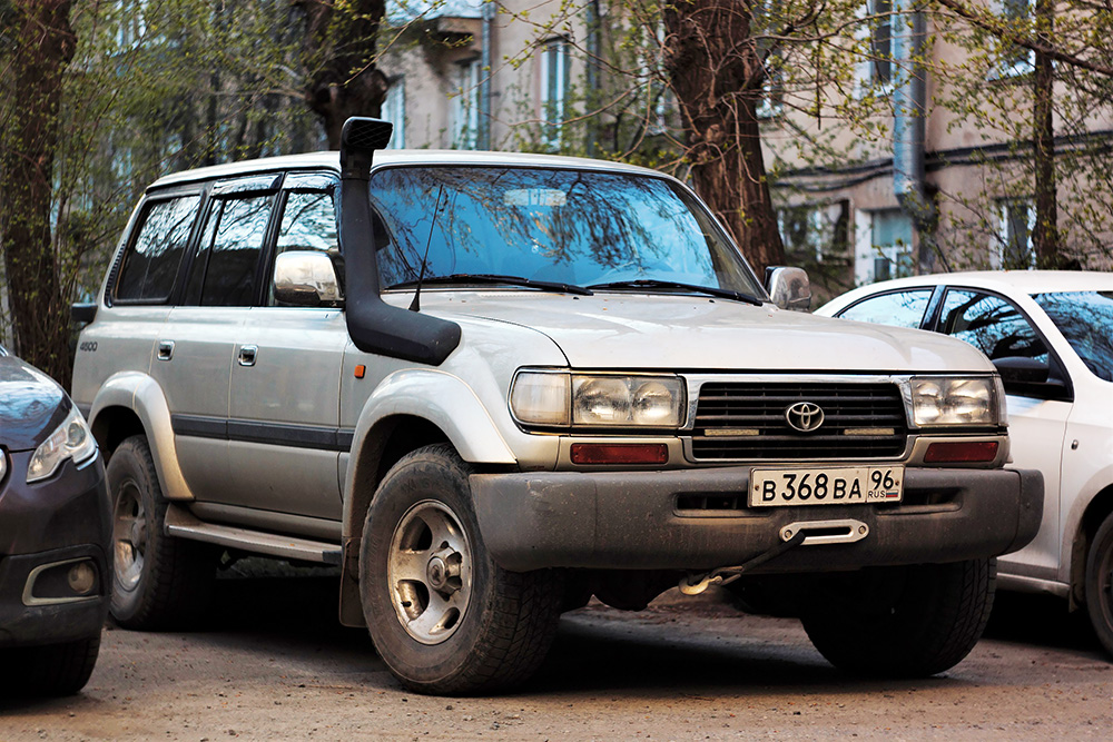 Свердловская область, № В 368 ВА 96 — Toyota Land Cruiser (J80) '89-97