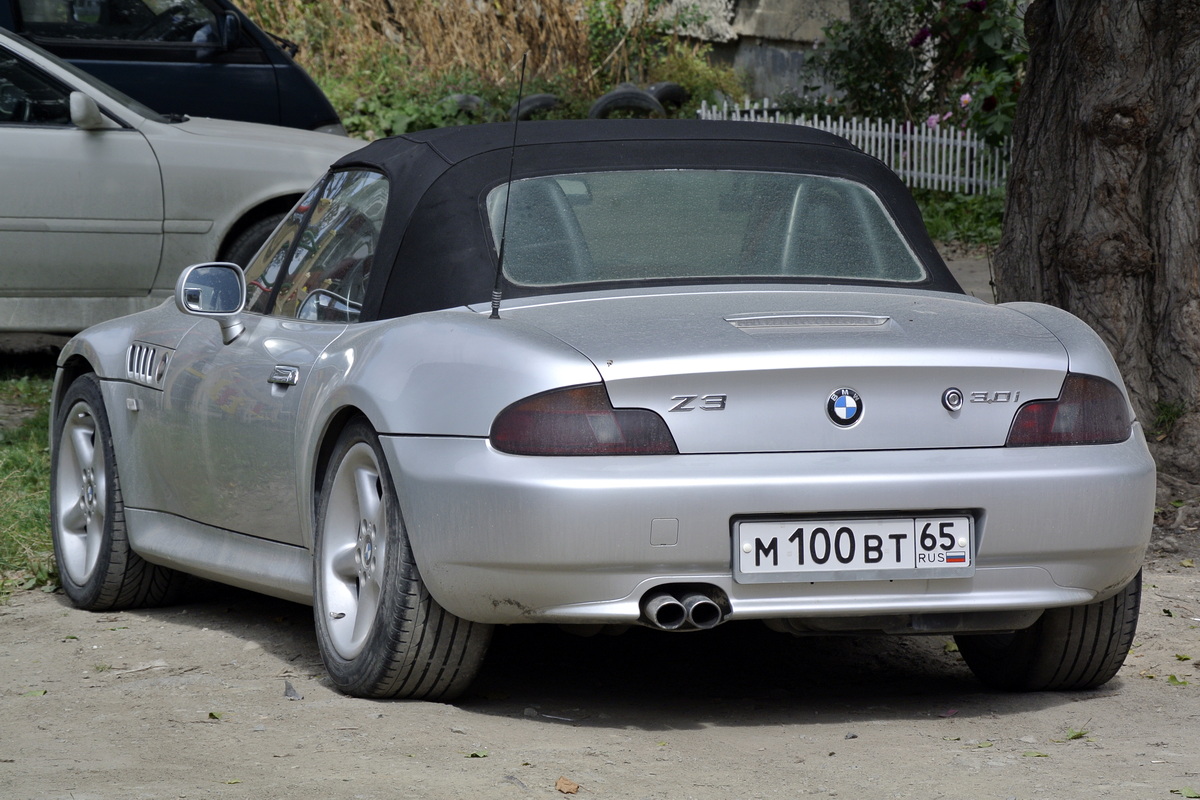 Сахалинская область, № М 100 ВТ 65 — BMW Z3 '95-02