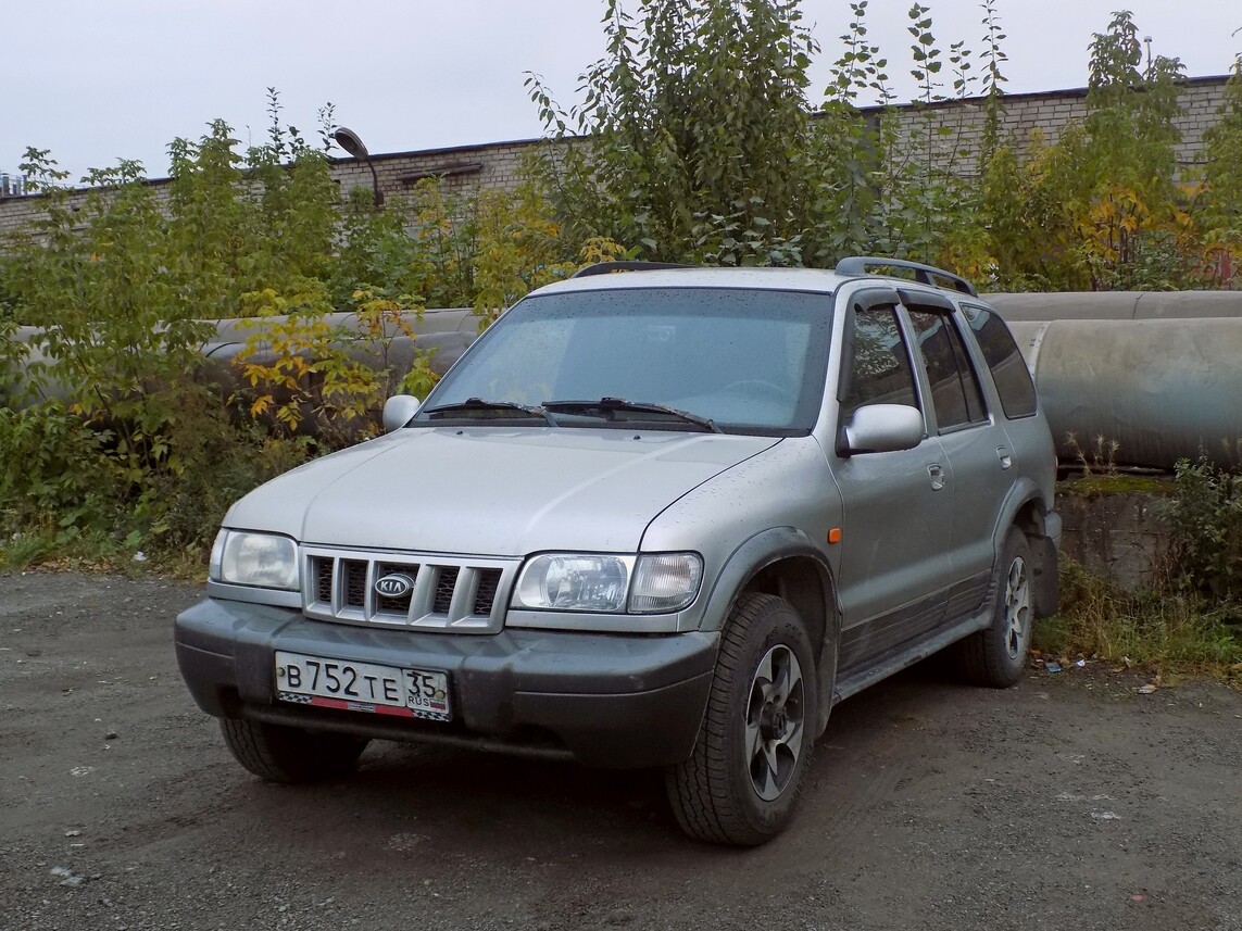 Вологодская область, № В 752 ТЕ 35 — Kia Sportage (Автотор) '98-06