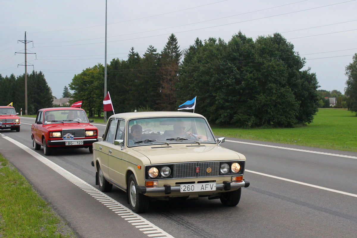 Эстония, № 260 AFV — ВАЗ-21061 '79-01; Литва — Baltijos kelias 35