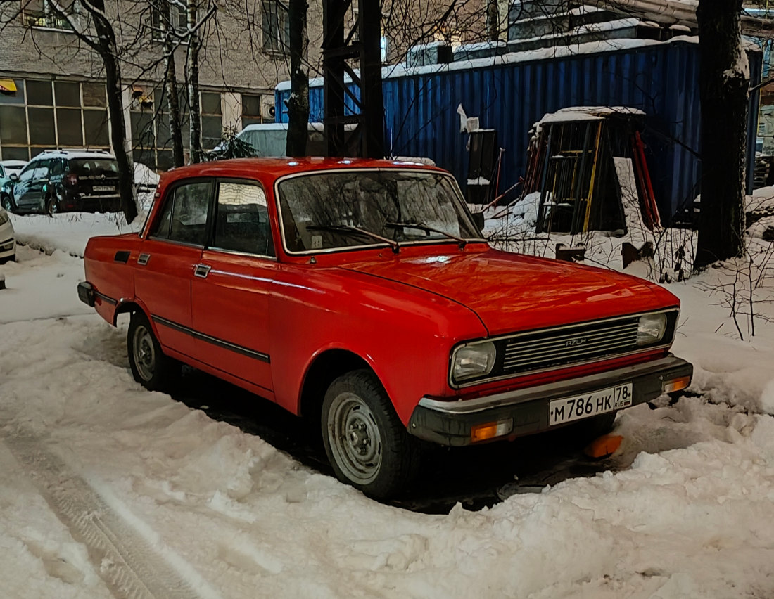 Санкт-Петербург, № М 786 НК 78 — Москвич-2140-117 (2140SL) '80-88