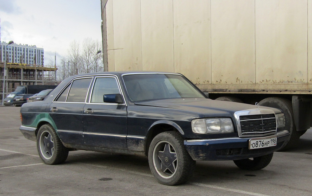 Санкт-Петербург, № О 876 НР 198 — Mercedes-Benz (W126) '79-91