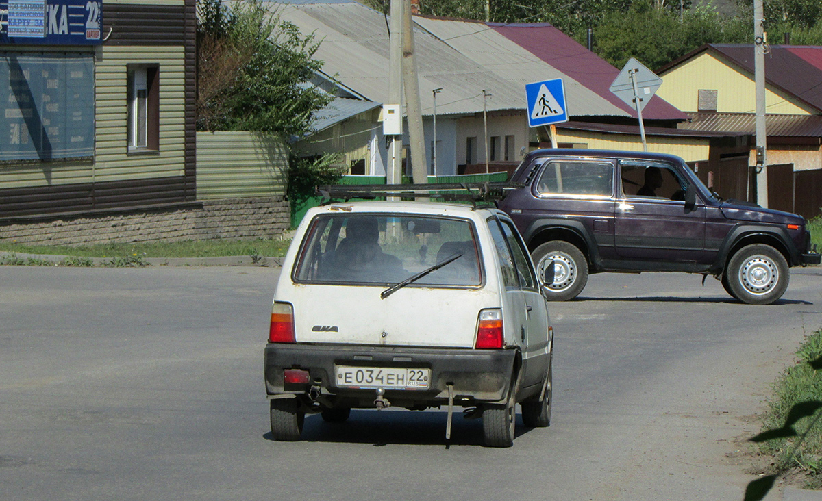 Алтайский край, № Е 034 ЕН 22 — ВАЗ-11113 (ЗМА) '96-06