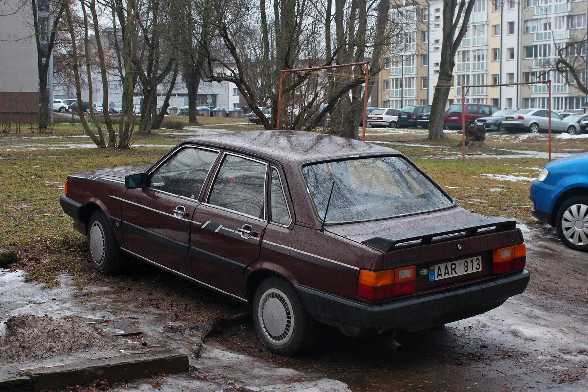 Литва, № AAR 813 — Audi 80 (B2) '78-86