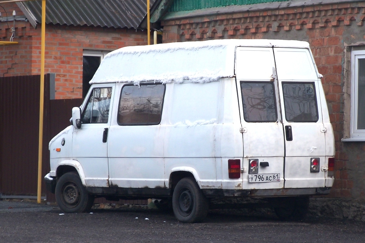 Ростовская область, № У 796 АС 61 — FIAT Ducato (1G) '81-90