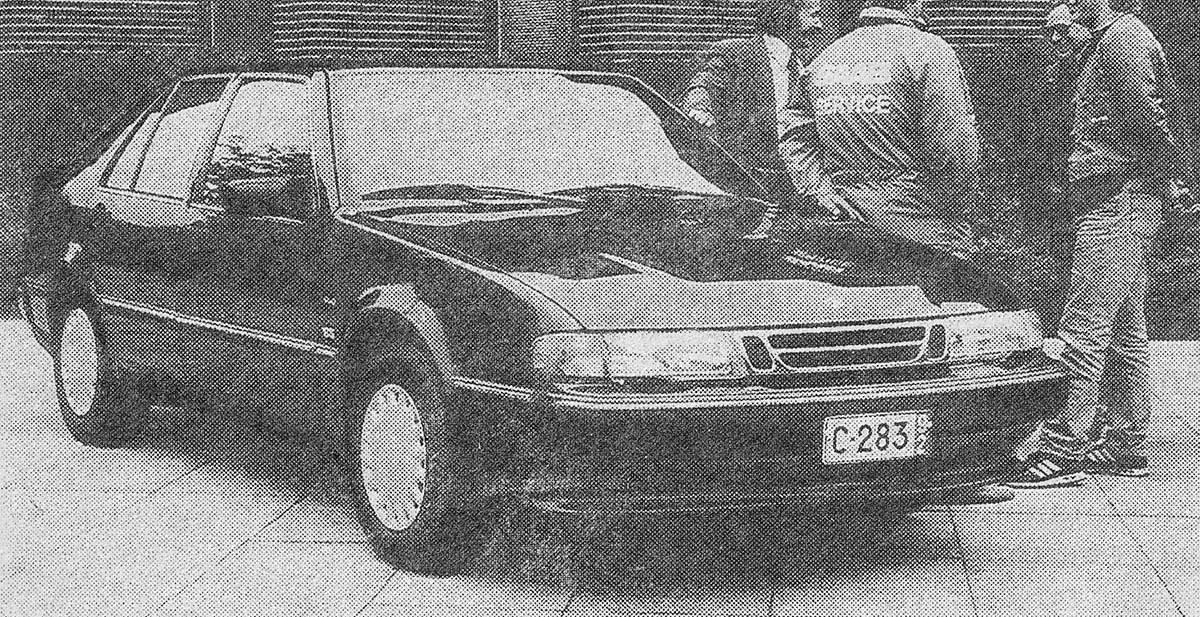 Финляндия, № C-283 — Saab 9000 '84-98; Москва — Старые фотографии; Финляндия — Вне региона