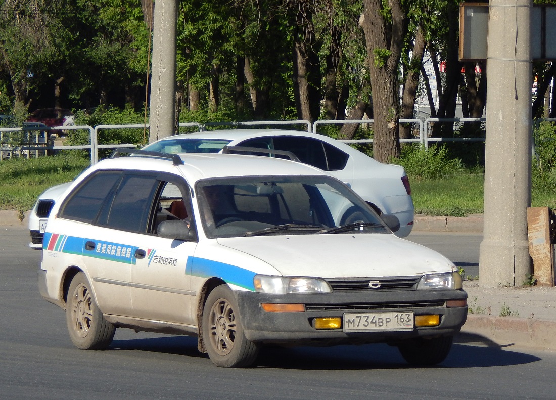 Самарская область, № М 734 ВР 163 — Toyota Corolla (E100) '91-02