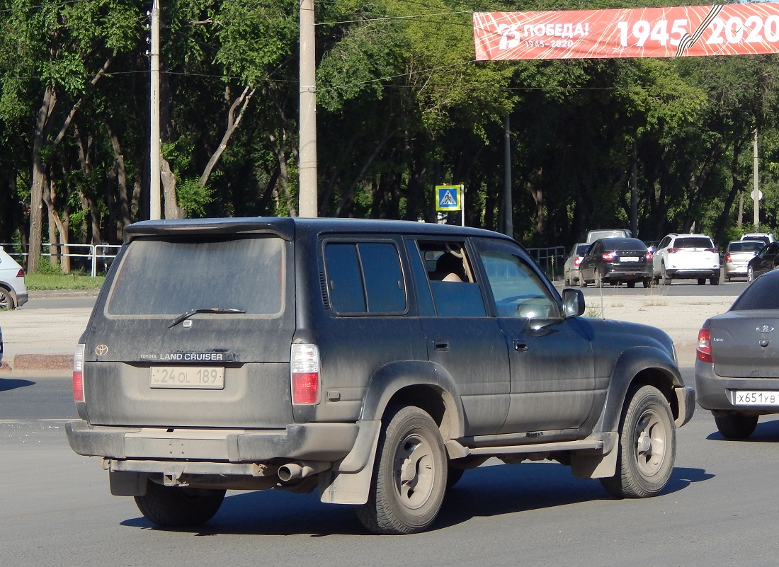 Армения, № 24 OL 189 — Toyota Land Cruiser (J80) '89-97