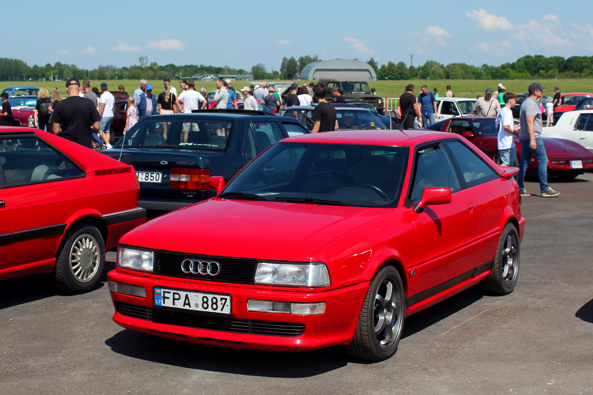 Литва, № FPA 887 — Audi Coupe (89,8B) '1988–96; Литва — Retro mugė 2024