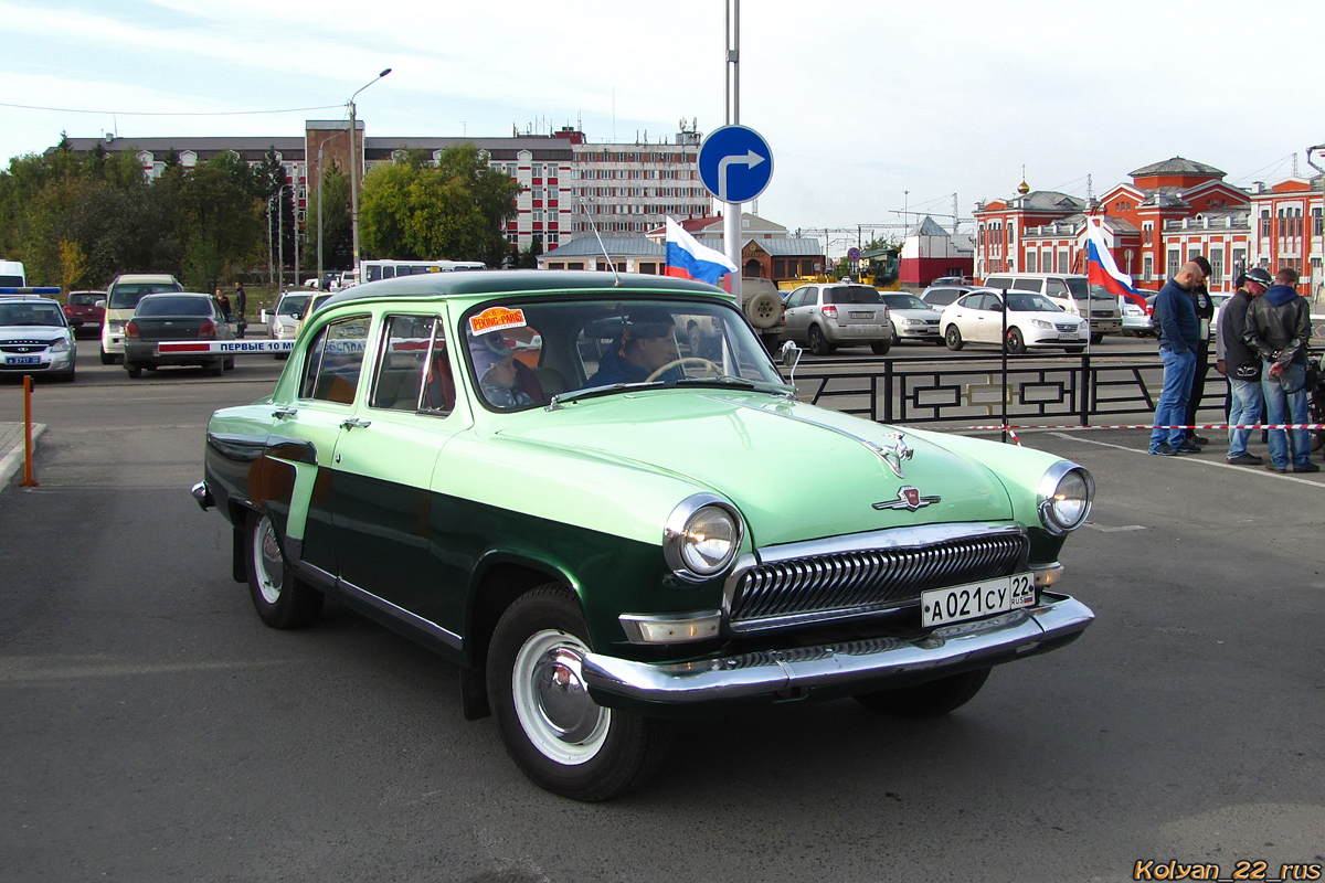 Алтайский край, № А 021 СУ 22 — ГАЗ-21Р Волга '65-70; Алтайский край — Выставки ко Дню города. Барнаул. 2017 год