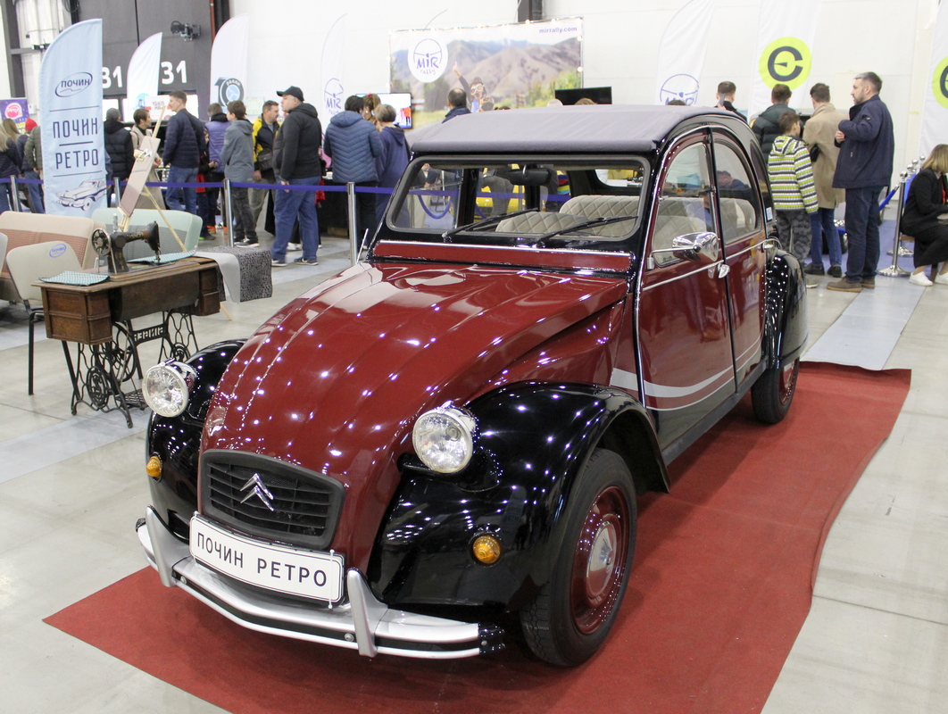 Санкт-Петербург, № (78) Б/Н 0295 — Citroën 2CV6 Charleston '81-90; Санкт-Петербург — Олдтаймер-Галерея Ильи Сорокина