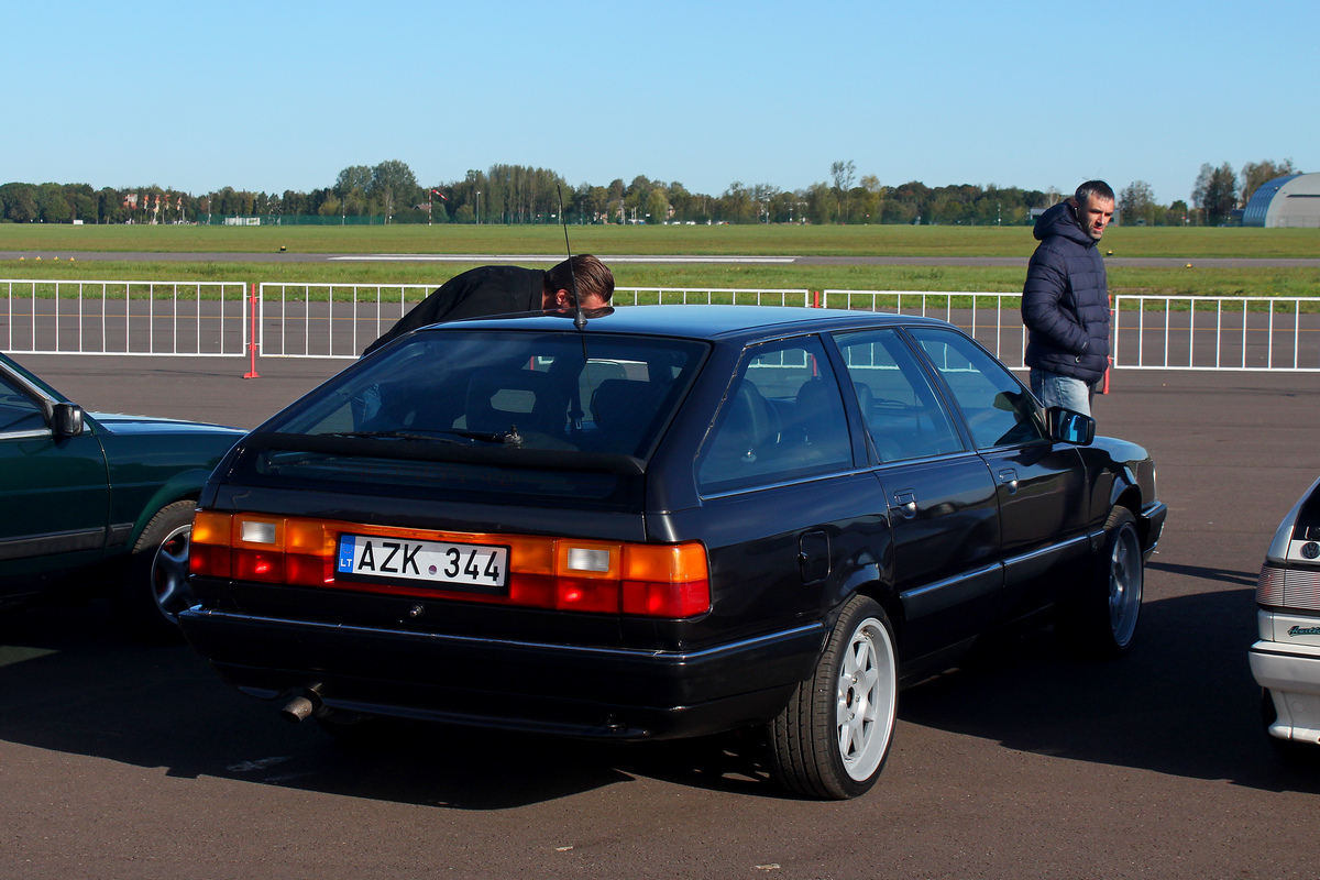 Литва, № AZK 344 — Audi 200 Avant (44,44Q) '83–91; Литва — Retro mugė 2024 ruduo