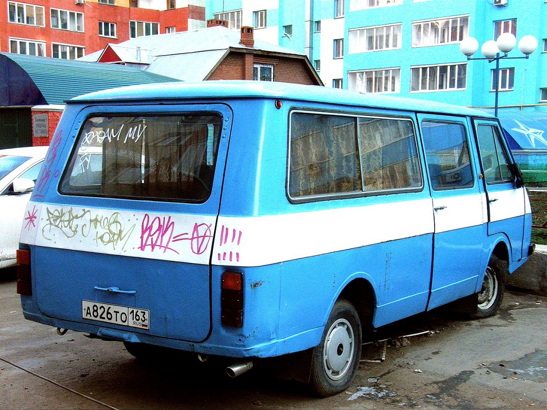 Самарская область, № А 826 ТО 163 — РАФ-2203 Латвия '75-87