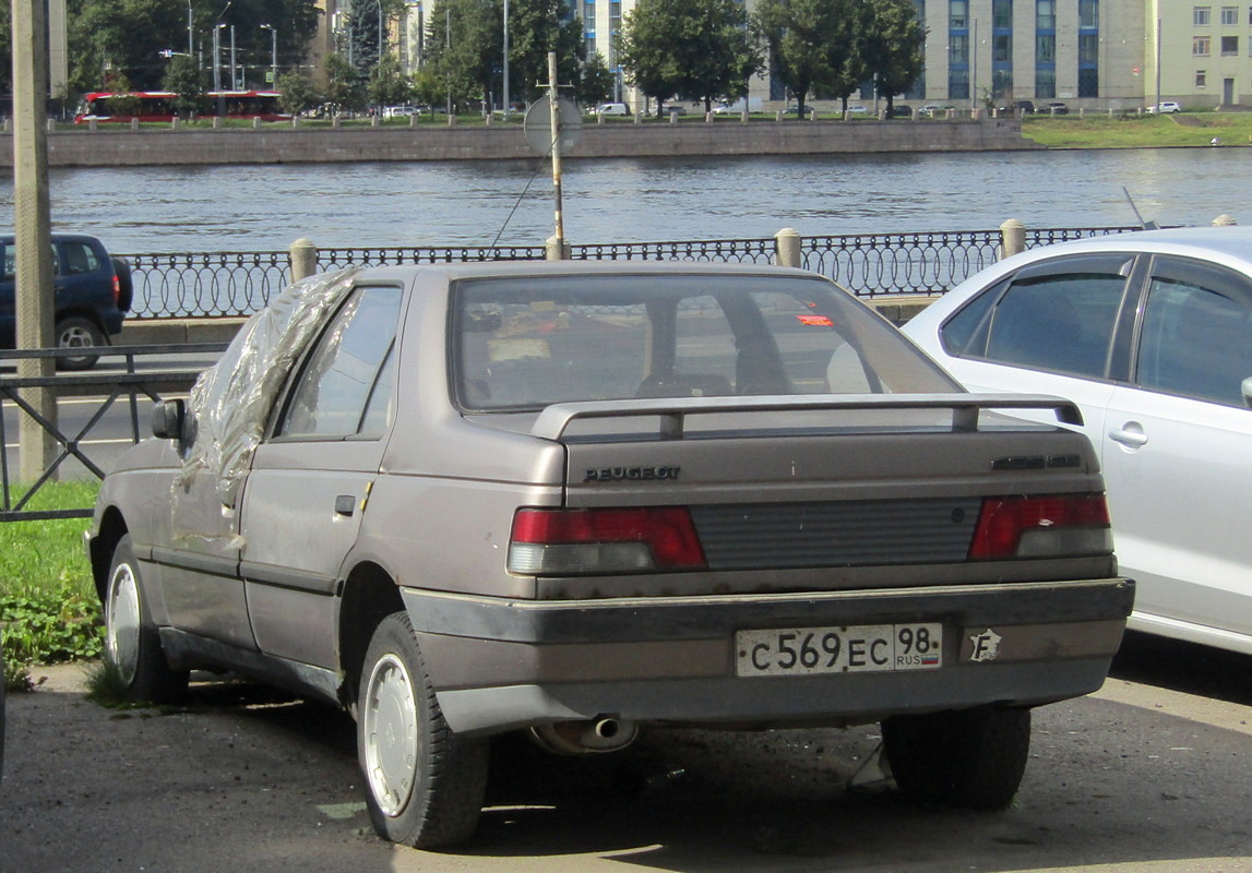 Санкт-Петербург, № С 569 ЕС 98 — Peugeot 405 '87-93