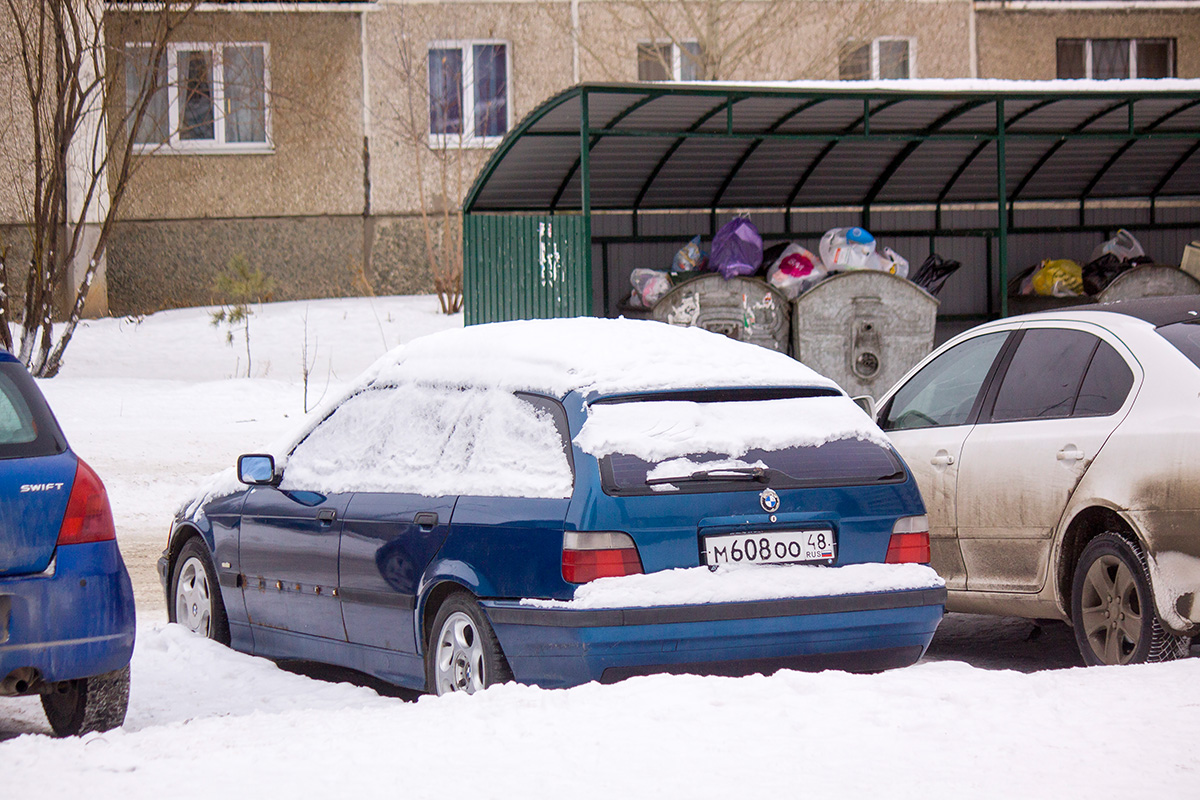 Липецкая область, № М 608 ОО 48 — BMW 3 Series (E36) '90-00