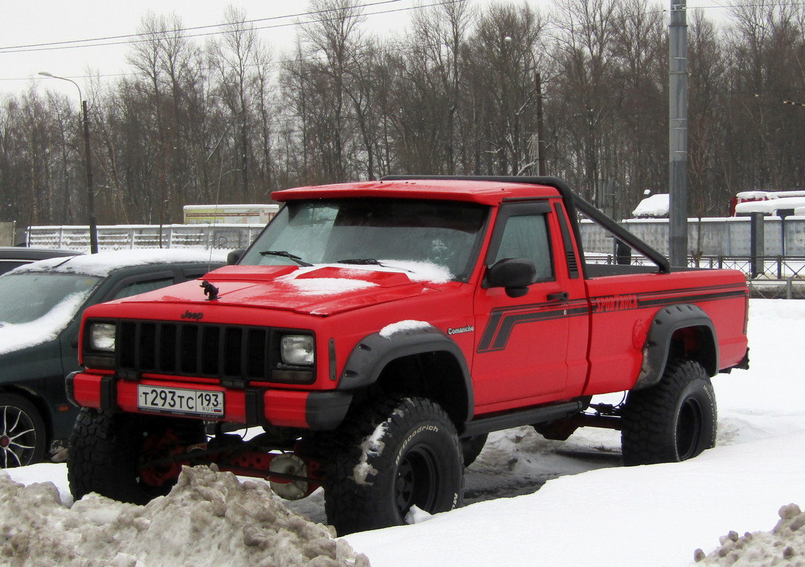 Краснодарский край, № Т 293 ТС 193 — Jeep Comanche (MJ) '85-92