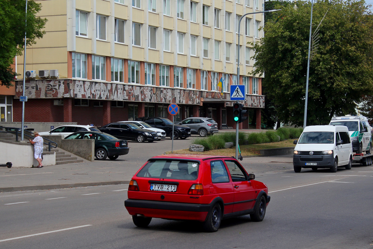 Литва, № TVB 213 — Volkswagen Golf (Typ 19) '83-92