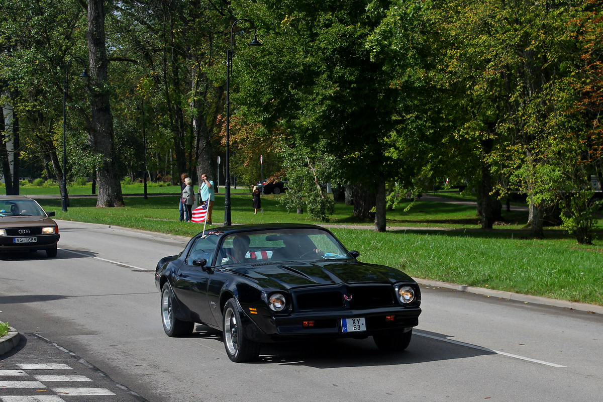 Латвия, № XY-63 — Pontiac Firebird (2G) '70-81; Латвия — Retro Jūrmala 25