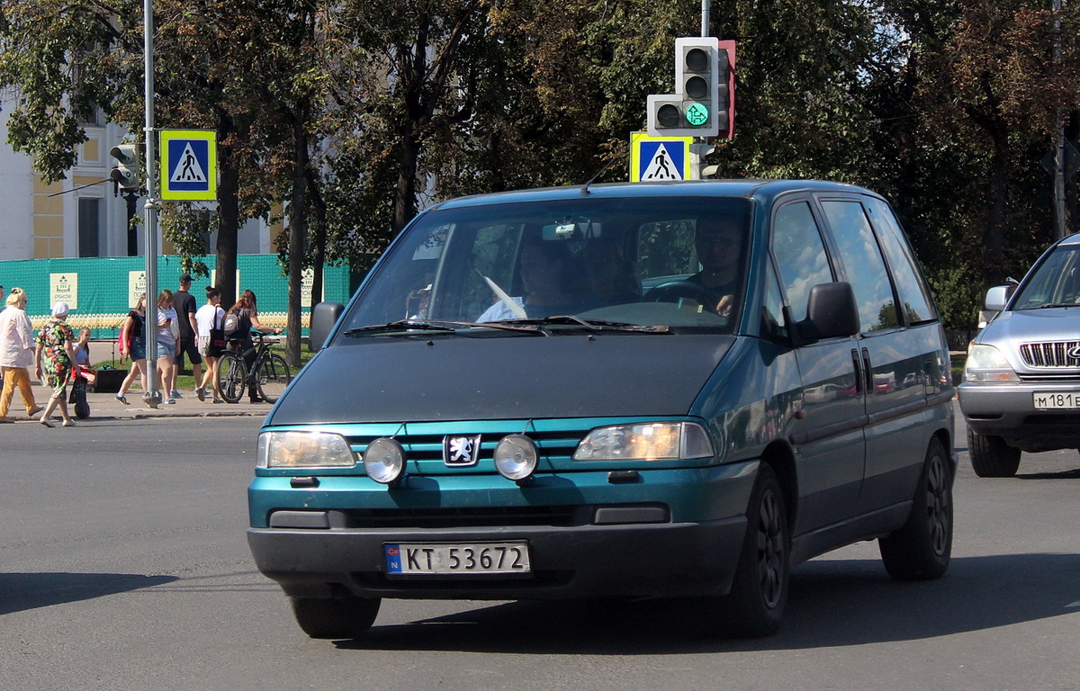 Норвегия, № KT 53672 — Peugeot 806 '94-98