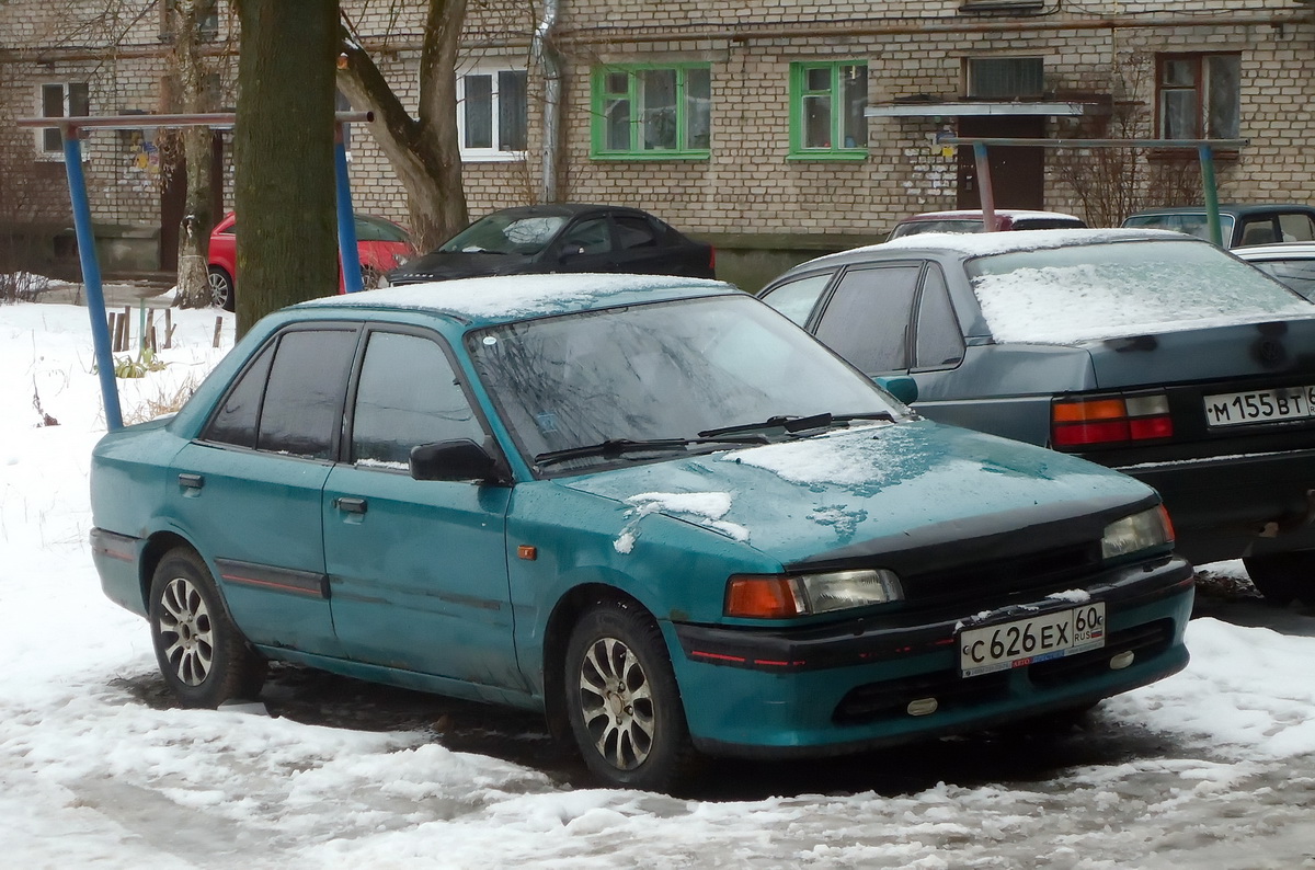 Псковская область, № С 626 ЕХ 60 — Mazda 323 (BG) '89-94