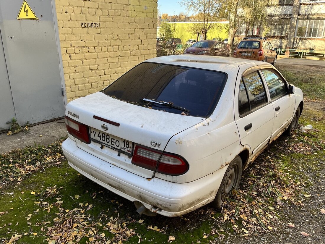 Удмуртия, № У 488 ЕО 18 — Nissan Pulsar (N15) '95-00