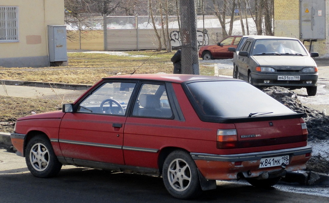 Санкт-Петербург, № К 841 МК 198 — Renault 11 '81-89