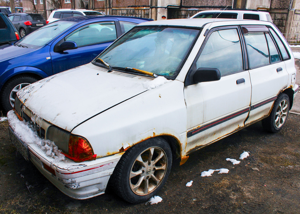 Мурманская область, № Р 568 ЕВ 51 — Kia Pride (WA) '86-00