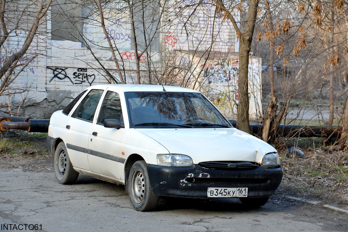 Ростовская область, № В 345 КУ 161 — Ford Escort MkVI '95-00