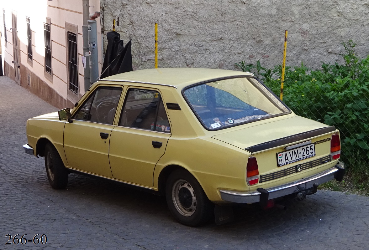 Венгрия, № AVM-265 — Škoda 105/120/125 '76-90; Венгрия — 19. Egri Škoda Találkozó