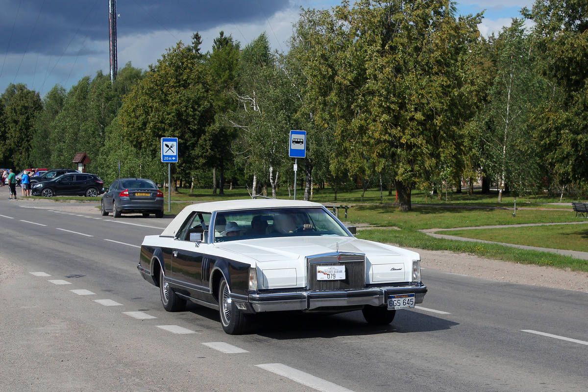 Литва, № CBZ 565 — Lincoln Continental (5G) '70-79; Литва — Nesenstanti klasika 2024