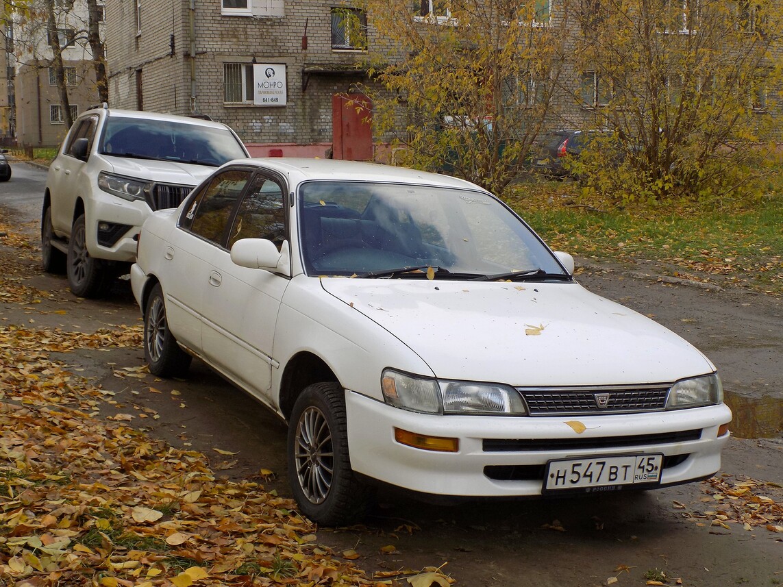 Вологодская область, № Н 547 ВТ 45 — Toyota Corolla (E100) '91-02