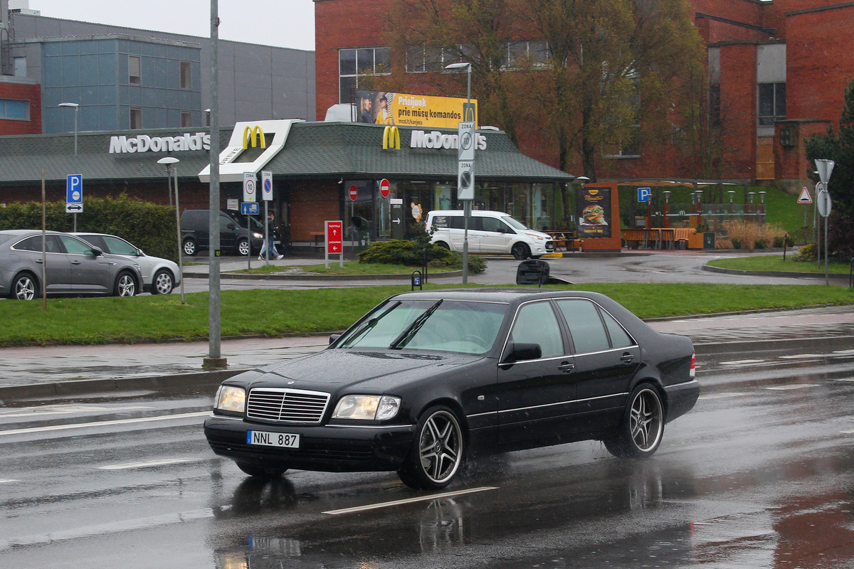 Швеция, № NNL 887 — Mercedes-Benz (W140) '91-98