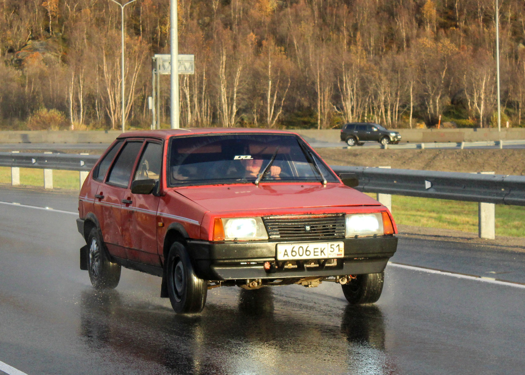 Мурманская область, № А 606 ЕК 51 — ВАЗ-2109 '87-93