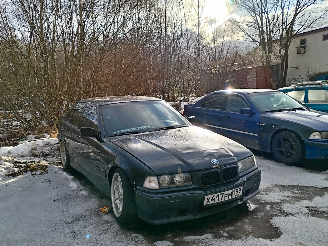 Москва, № Х 417 РМ 199 — BMW 3 Series (E36) '90-00