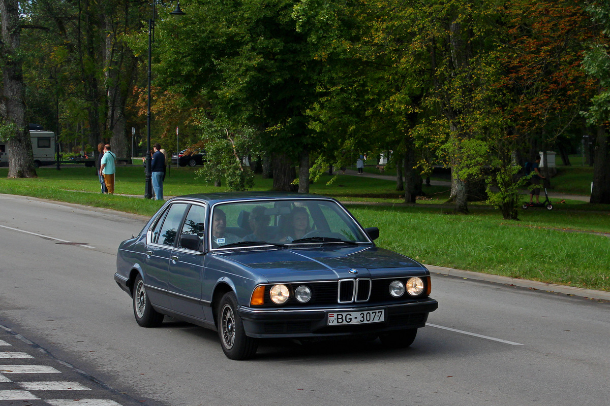Латвия, № BG-3077 — BMW 7 Series (E23) '77-86; Латвия — Retro Jūrmala 25
