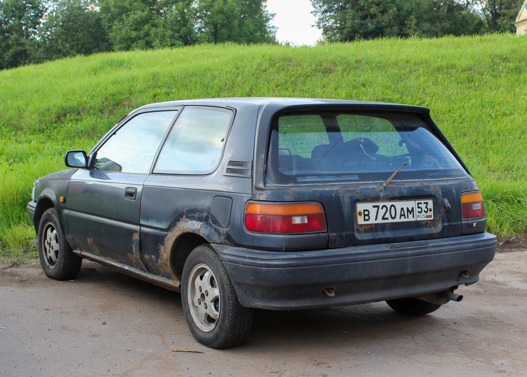 Новгородская область, № В 720 АМ 53 — Toyota Corolla (E90) '87-92