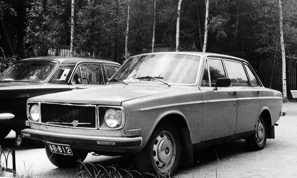 Финляндия, № AB-812 — Volvo 140/142/144/145 '66-74; Санкт-Петербург — Иностранные легковые автомобили (1950 — 1980-е гг.)