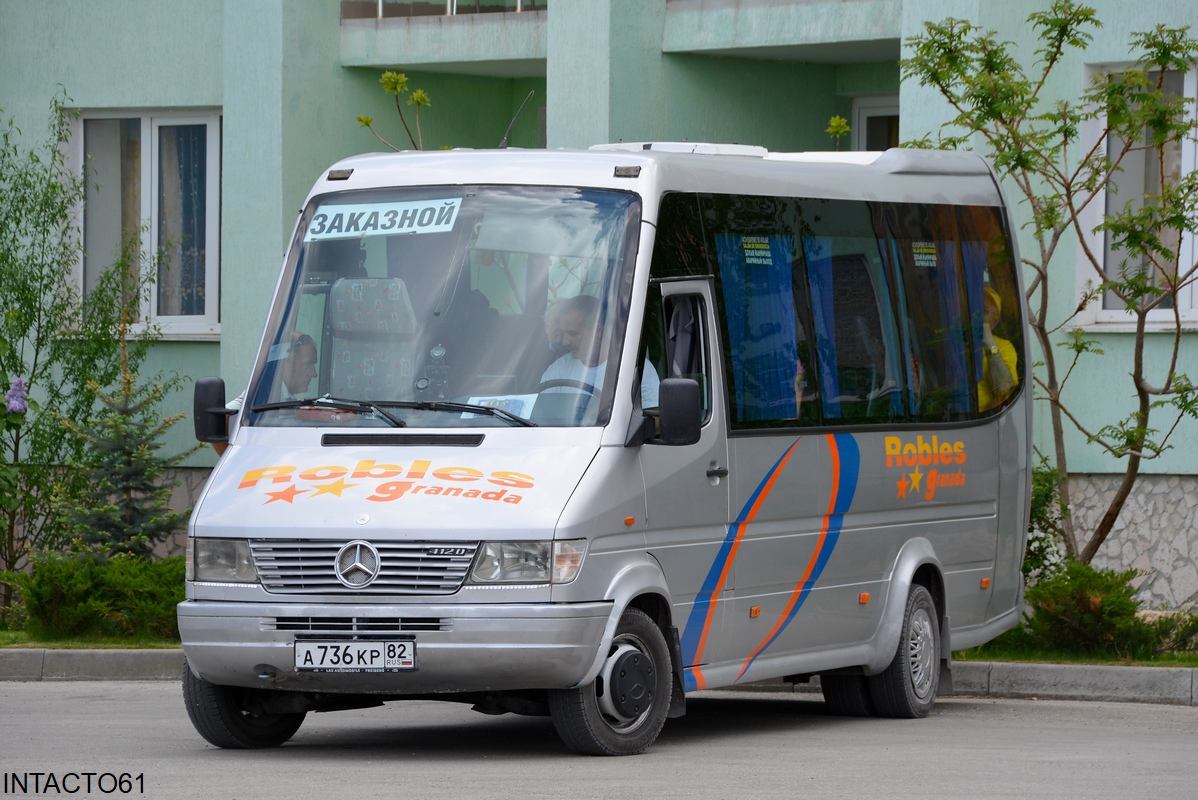 Крым, № А 736 КР 82 — Mercedes-Benz Sprinter (1G) '95-00