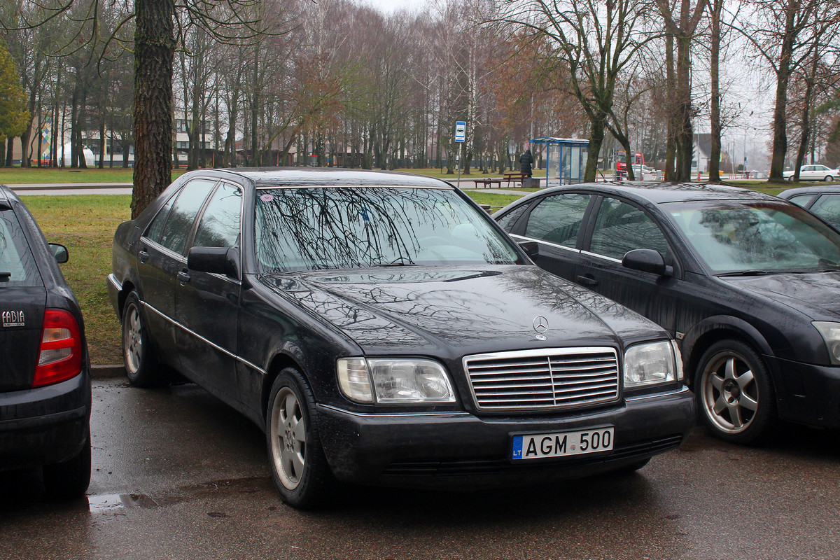 Литва, № AGM 500 — Mercedes-Benz (W140) '91-98