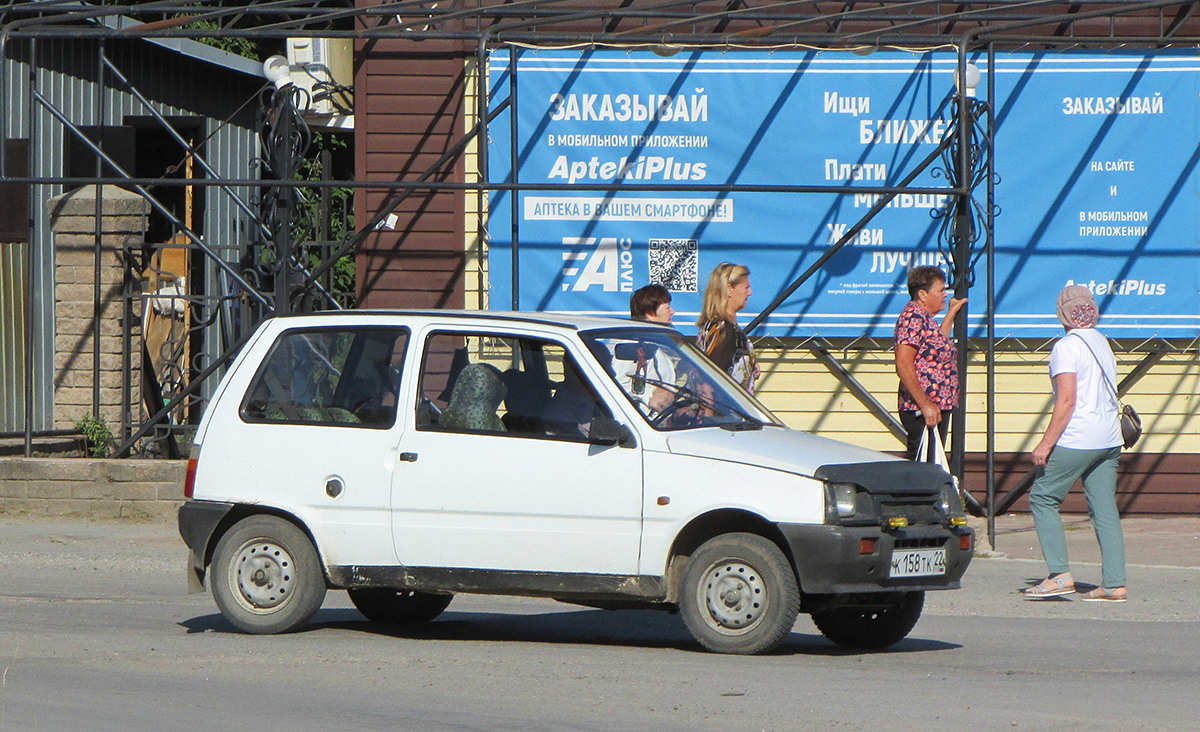 Алтайский край, № К 158 ТК 22 — ВАЗ-11113 (ЗМА) '96-06