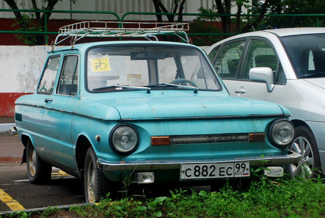 Москва, № С 882 ЕС 99 — ЗАЗ-968МД Запорожец '79-94